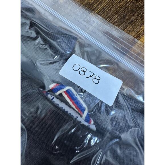 CHAMPION Powerblend Fleece Crew Neck Sweatshirt Mens M Embroidered Heavy Weight - Picture 11 of 12